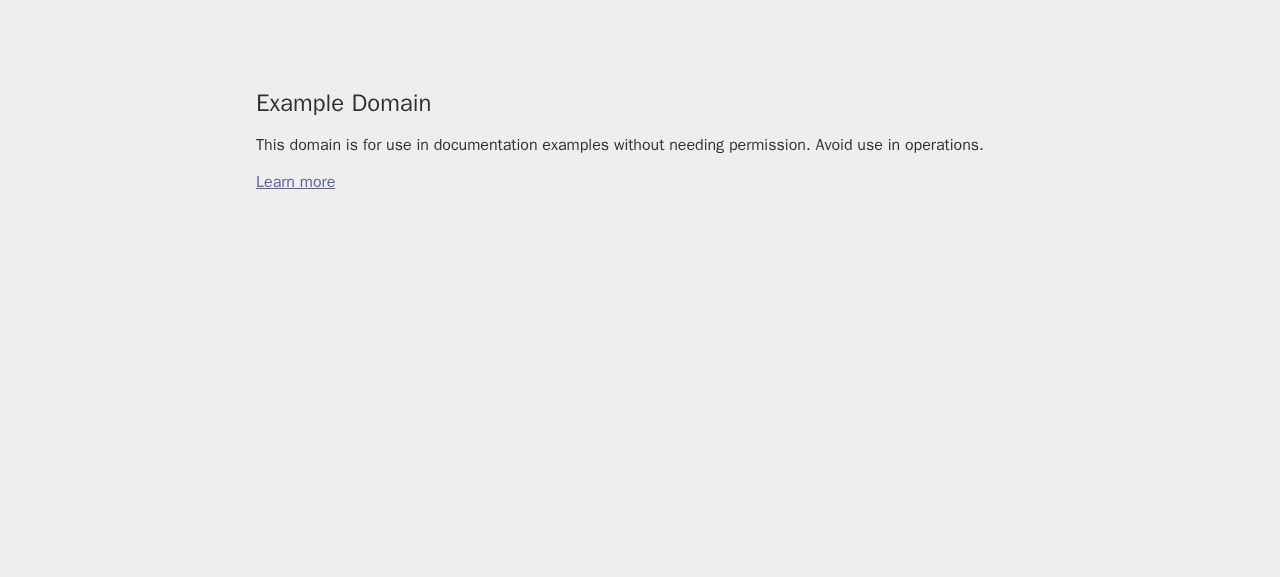 Screenshot of example.com